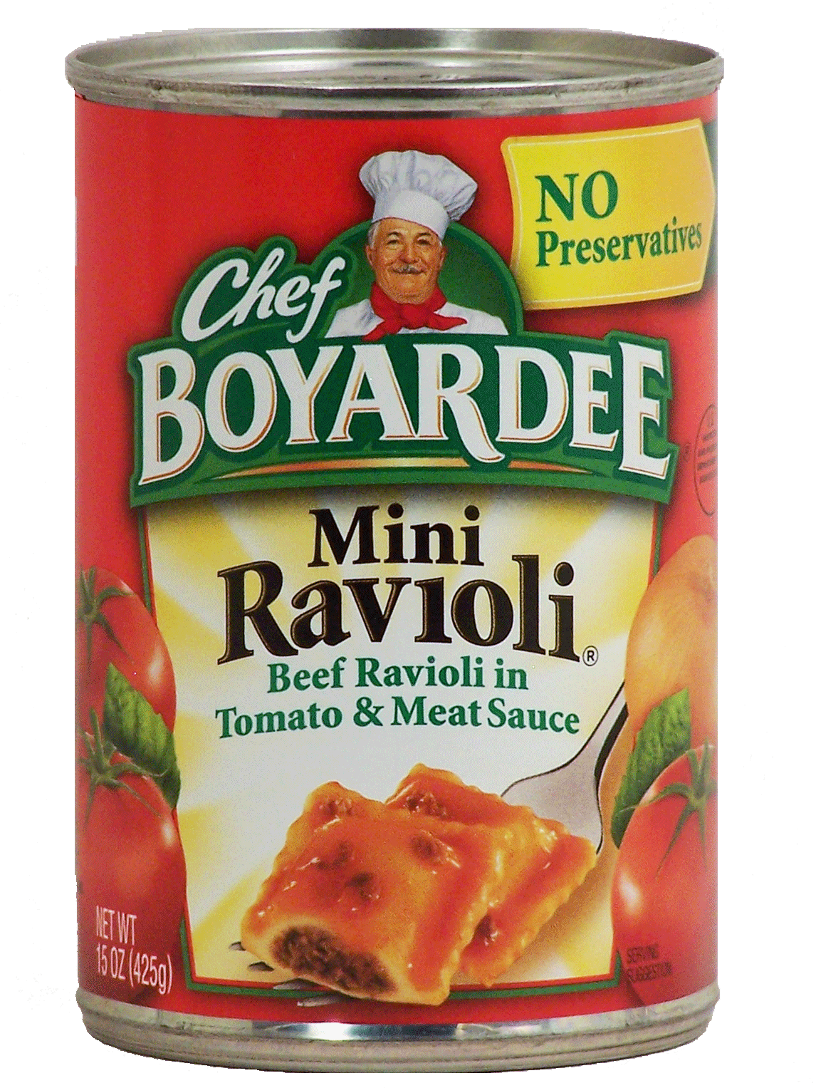 Chef Boyardee Beef Ravioli Mini In Tomato & Meat Sauce Full-Size Picture